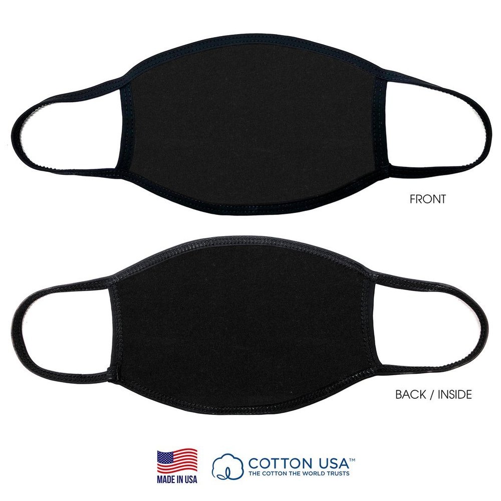 6 Pieces 100% Cotton  Washable Fabric Masks Adults